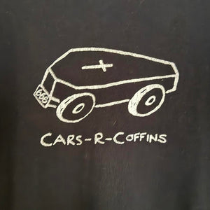 Cars-R-Coffins Black Long Sleeve Thermal Bike Cycling Tee