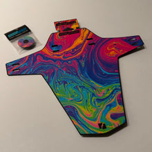 Ground Keeper Fender & Matching Topcap Combo Oil Slick Swirl Design