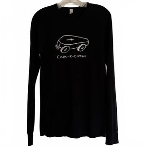 Cars-R-Coffins Black Long Sleeve Thermal Bike Cycling Tee